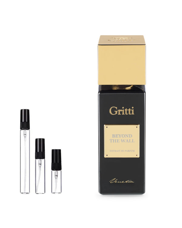 Gritti Beyond The Wall sample – decant in glazen sprayflesje (2, 5 of 10 ml)