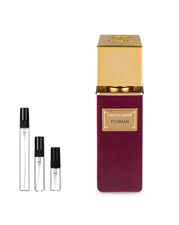 Gritti Florian sample – decant in glazen sprayflesje (2, 5 of 10 ml)