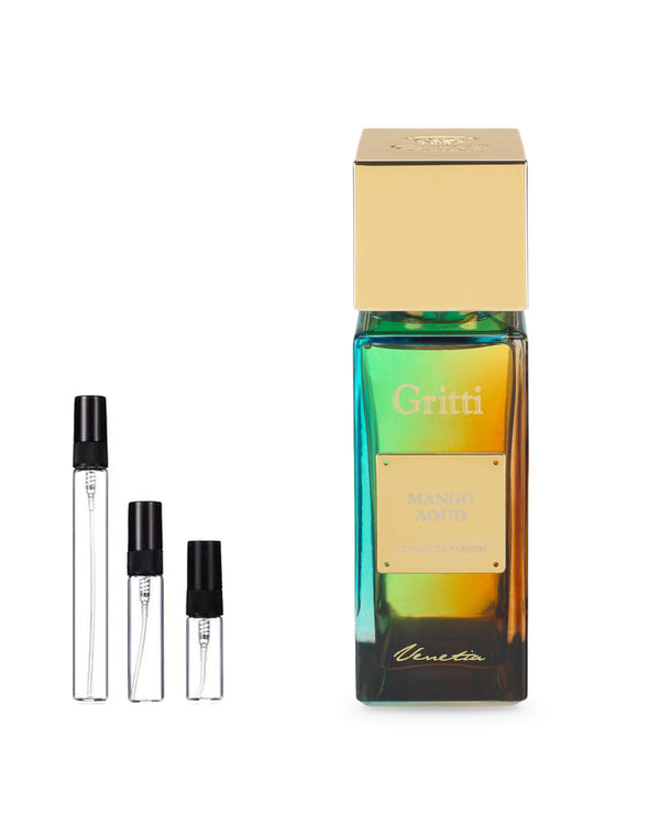 Gritti Mango Aoud sample – decant in glazen sprayflesje (2, 5 of 10 ml)