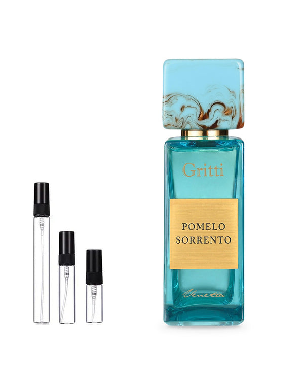 Gritti Pomelo Sorrento sample – decant in glazen sprayflesje (2, 5 of 10 ml)