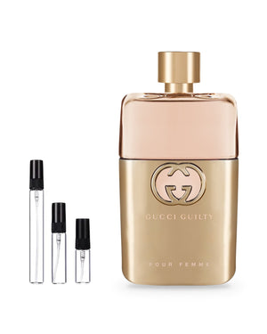 Gucci Guilty Pour Femme sample – decant in glazen sprayflesje (2, 5 of 10 ml)