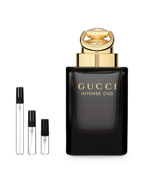 Gucci Intense Oud sample – decant in glazen sprayflesje (2, 5 of 10 ml)