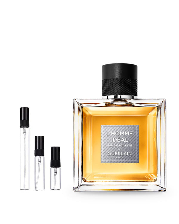 Guerlain L'Homme Ideal sample – decant in glazen sprayflesje (2, 5 of 10 ml)