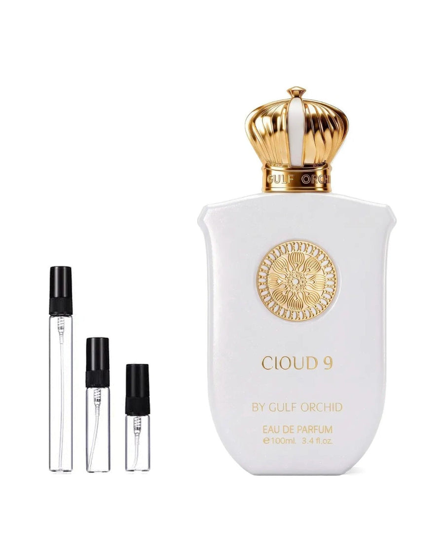 Gulf Orchid Cloud 9 sample – decant in glazen sprayflesje (2, 5 of 10 ml)