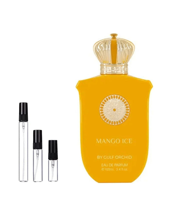 Gulf Orchid Mango Ice sample – decant in glazen sprayflesje (2, 5 of 10 ml)
