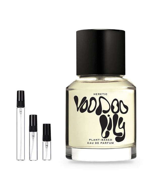 Heretic Voodoo Lily sample – decant in glazen sprayflesje (2, 5 of 10 ml)