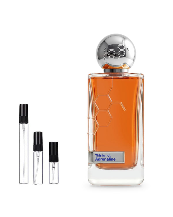 Hormone Paris This is Not Adrenaline sample – decant in glazen sprayflesje (2, 5 of 10 ml)