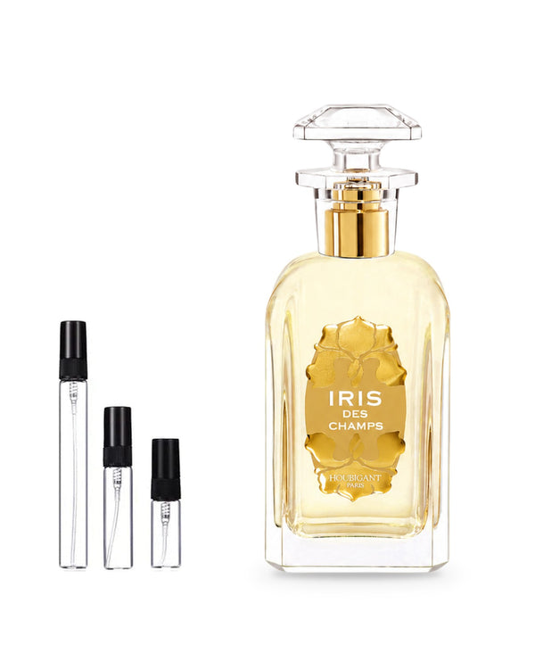 Houbigant Iris des Champs sample – decant in glazen sprayflesje (2, 5 of 10 ml)