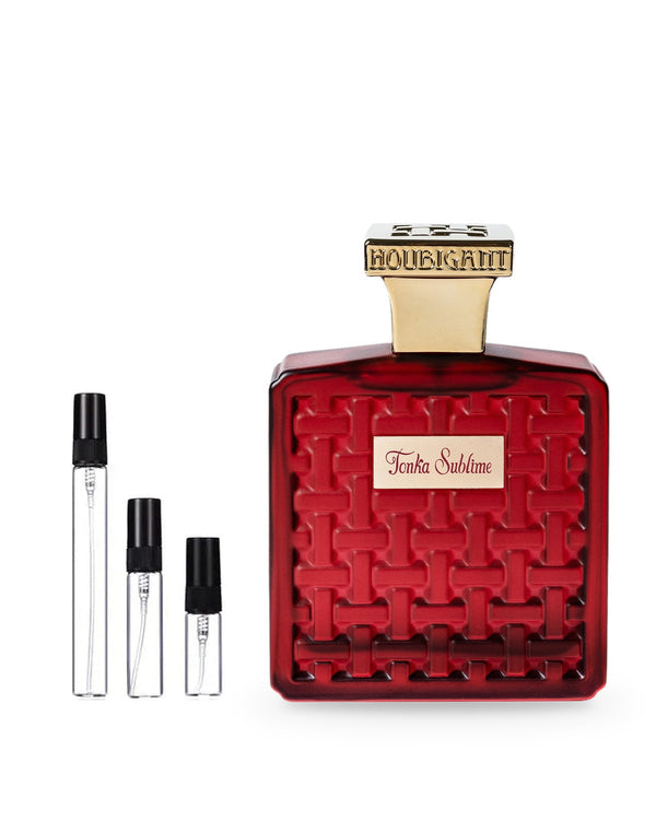 Houbigant Tonka Sublime sample – decant in glazen sprayflesje (2, 5 of 10 ml)