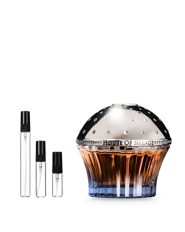 House of Sillage Love Is In The Air sample – decant in glazen sprayflesje (2, 5 of 10 ml)