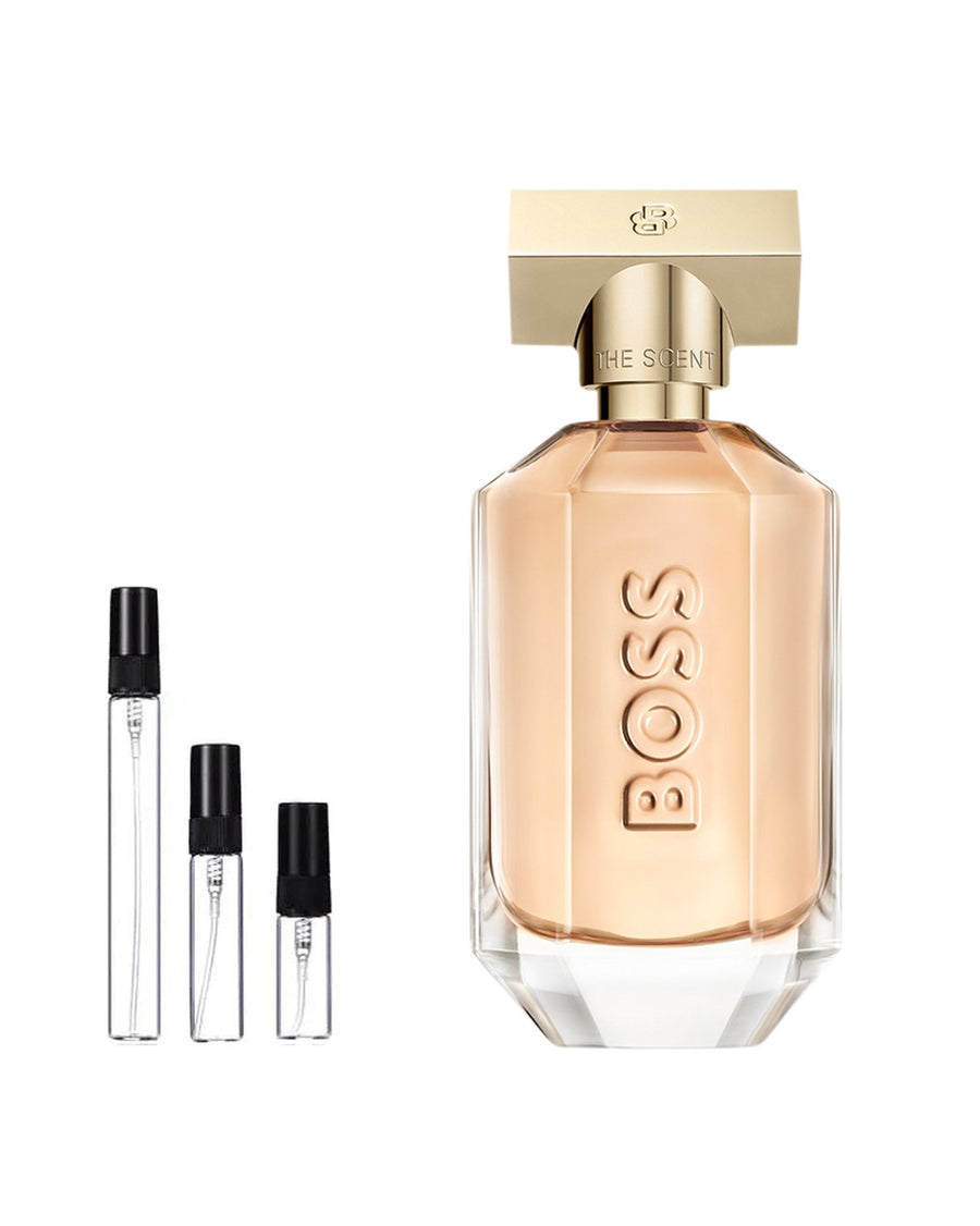 Hugo Boss The Scent for Her sample – decant in glazen sprayflesje (2, 5 of 10 ml)
