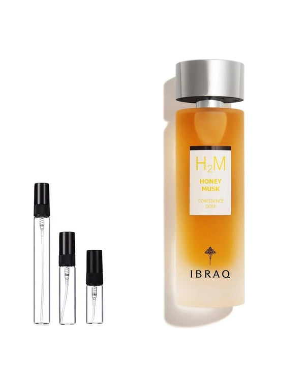 Ibraheem Al Qurashi Dose - Honey Musk sample – decant in glazen sprayflesje (2, 5 of 10 ml)