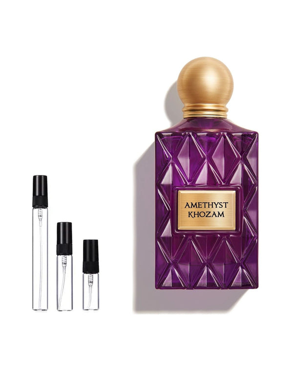 Ibraheem Al Qurashi Khozam sample – decant in glazen sprayflesje (2, 5 of 10 ml)