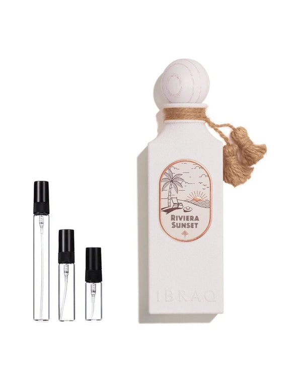 Ibraheem Al Qurashi Sunset sample – decant in glazen sprayflesje (2, 5 of 10 ml)