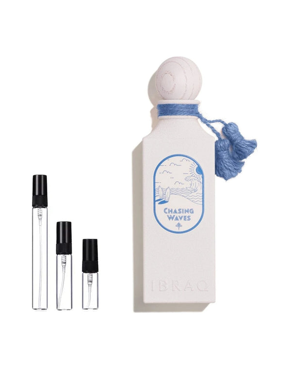 Ibraheem Al Qurashi Waves sample – decant in glazen sprayflesje (2, 5 of 10 ml)