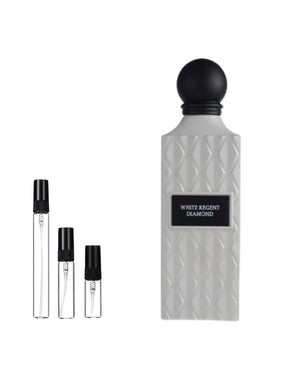 Ibraheem Al Qurashi White Regent Diamond sample – decant in glazen sprayflesje (2, 5 of 10 ml)