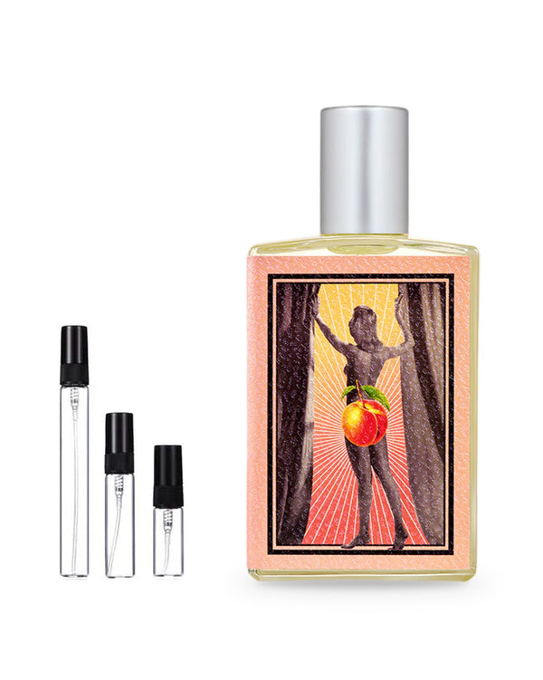 Imaginary Authors First Peach of the Season sample – decant in glazen sprayflesje (2, 5 of 10 ml)