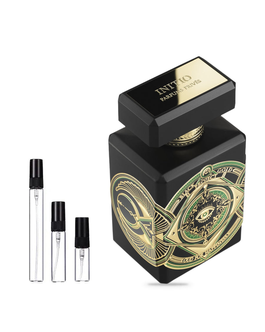 Initio Parfums Privés Oud for Happiness sample – decant in glazen sprayflesje (2, 5 of 10 ml)