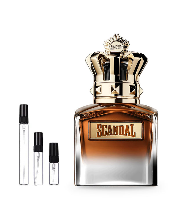 Jean Paul Gaultier Scandal Pour Homme Elixir sample – decant in glazen sprayflesje (2, 5 of 10 ml)