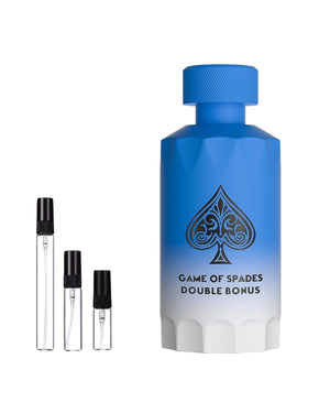 Jo Milano Paris Game of Spades Double Bonus Extrait sample – decant in glazen sprayflesje (2, 5 of 10 ml)