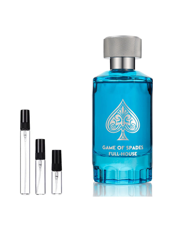 Jo Milano Paris Game of Spades Full House Extrait sample – decant in glazen sprayflesje (2, 5 of 10 ml)