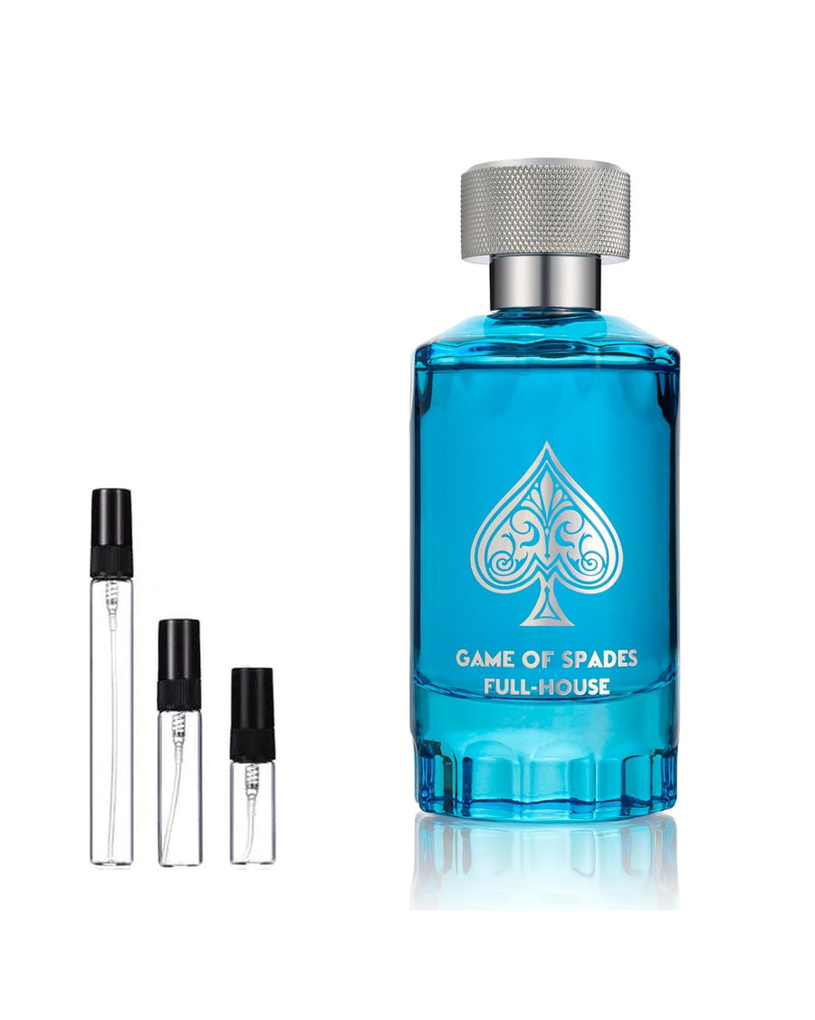 Jo Milano Paris Game of Spades Full-House sample – decant in glazen sprayflesje (2, 5 of 10 ml)