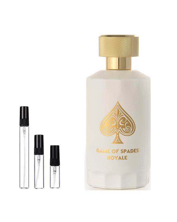 Jo Milano Paris Game of Spades Royale Extrait sample – decant in glazen sprayflesje (2, 5 of 10 ml)