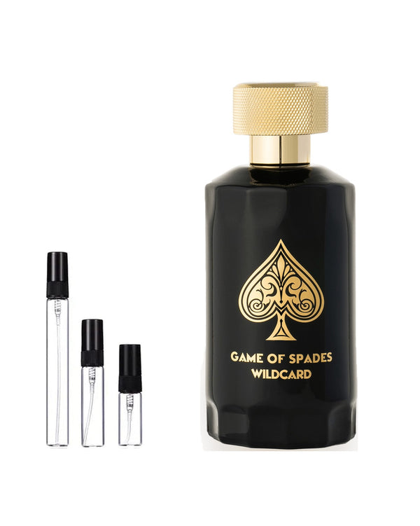 Jo Milano Paris Game of Spades Wildcard Extrait sample – decant in glazen sprayflesje (2, 5 of 10 ml)