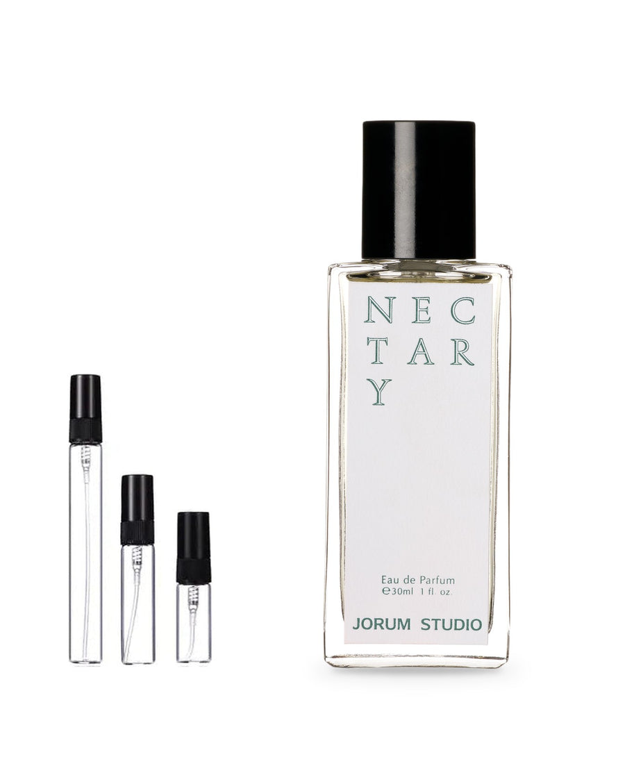 Jorum Studio Nectary sample – decant in glazen sprayflesje (2, 5 of 10 ml)