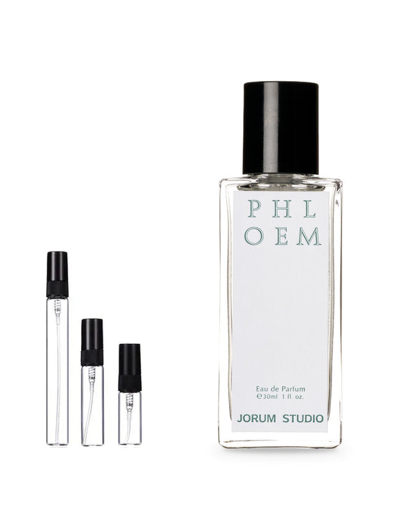 Jorum Studio Phloem sample – decant in glazen sprayflesje (2, 5 of 10 ml)