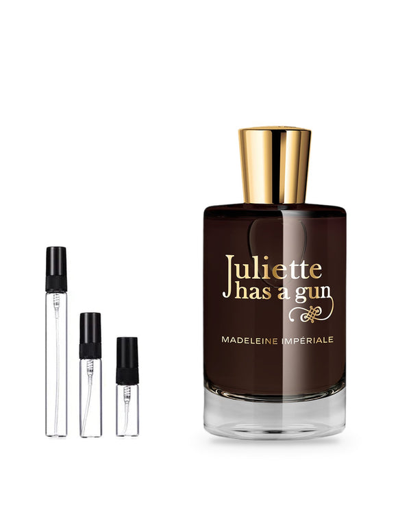 Juliette Has a Gun Madeleine Impériale sample – decant in glazen sprayflesje (2, 5 of 10 ml)