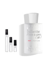 Juliette Has a Gun Not a Perfume sample – decant in glazen sprayflesje (2, 5 of 10 ml)