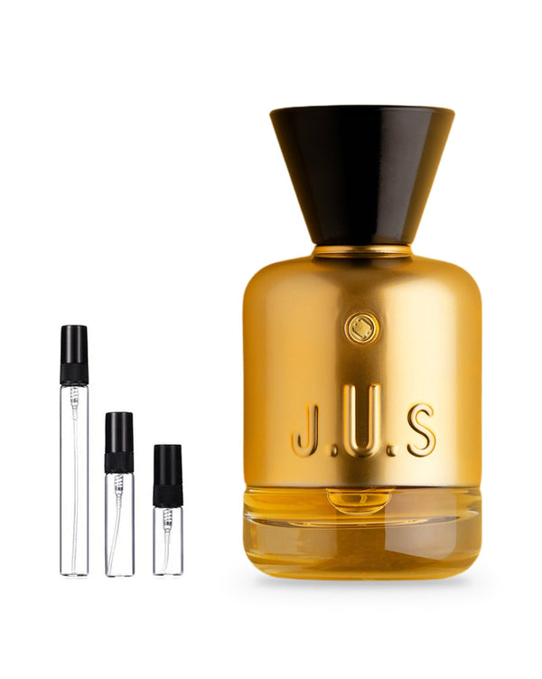 J.u.s Sexycrush sample – decant in glazen sprayflesje (2, 5 of 10 ml)