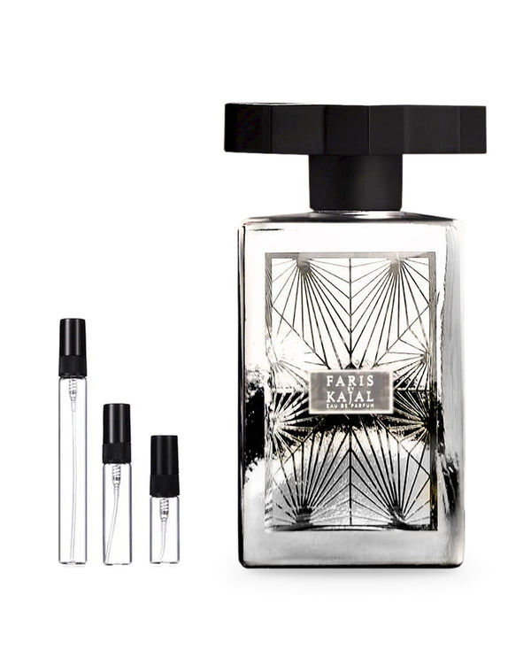 Kajal Faris sample – decant in glazen sprayflesje (2, 5 of 10 ml)