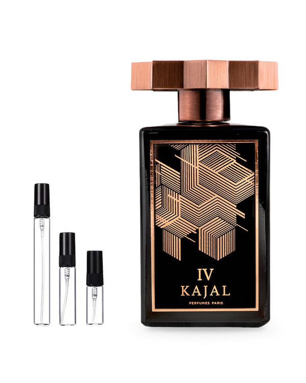Kajal IV sample – decant in glazen sprayflesje (2, 5 of 10 ml)