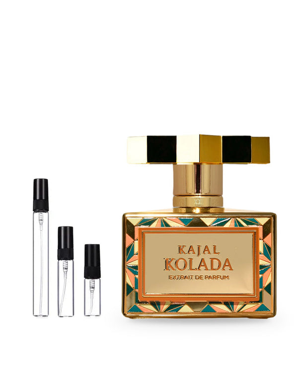 Kajal Kolada sample – decant in glazen sprayflesje (2, 5 of 10 ml)
