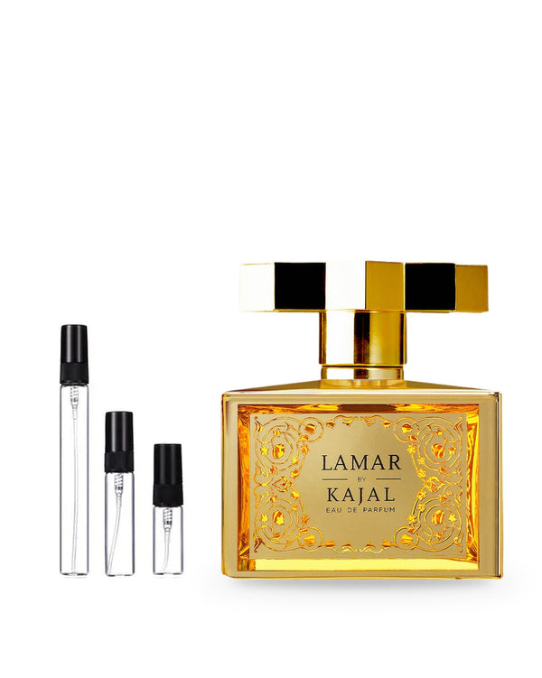 Kajal Lamar sample – decant in glazen sprayflesje (2, 5 of 10 ml)