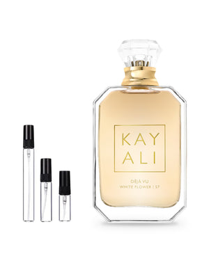 Kayali Déjà Vu White Flower 57 sample – decant in glazen sprayflesje (2, 5 of 10 ml)