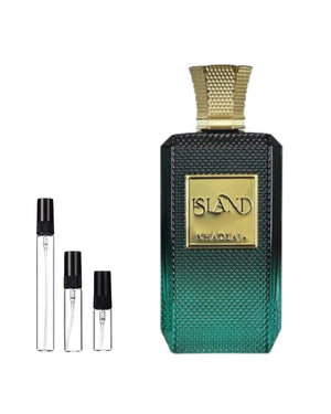 Khadlaj Island sample – decant in glazen sprayflesje (2, 5 of 10 ml)