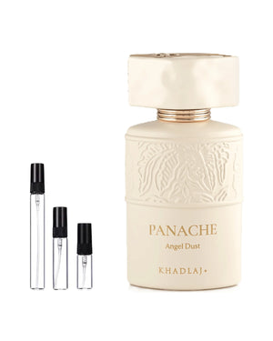 Khadlaj Panache Angel Dust sample – decant in glazen sprayflesje (2, 5 of 10 ml)