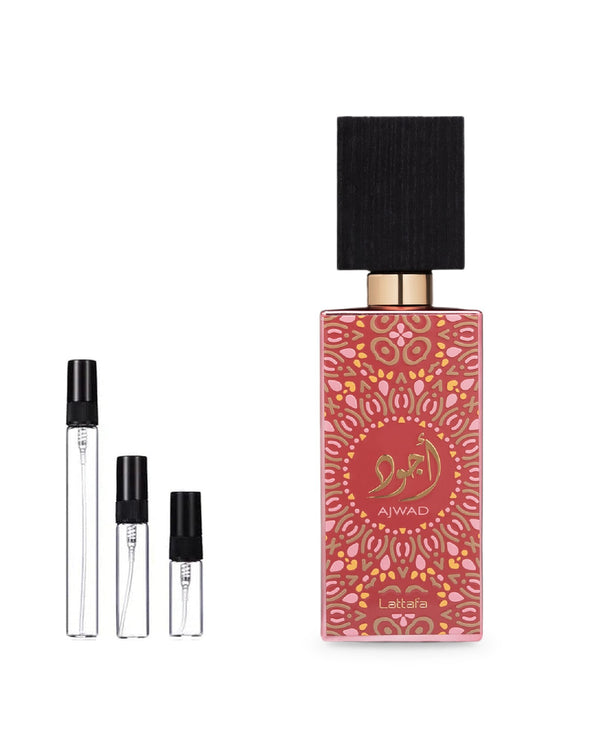 Lattafa Ajwad Pink To Pink sample – decant in glazen sprayflesje (2, 5 of 10 ml)