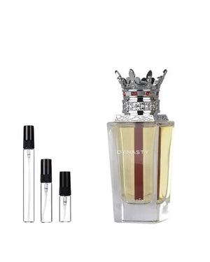 Lattafa Dynasty sample – decant in glazen sprayflesje (2, 5 of 10 ml)