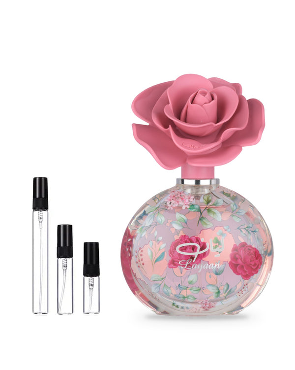 Lattafa Layaan sample – decant in glazen sprayflesje (2, 5 of 10 ml)