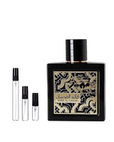 Lattafa Qaed Al Fursan sample – decant in glazen sprayflesje (2, 5 of 10 ml)
