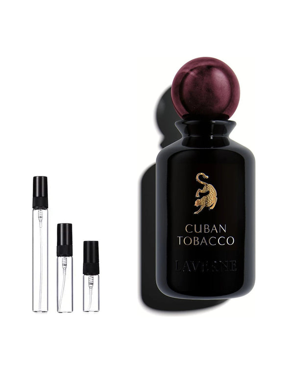 Laverne Cuban Tobacco sample – decant in glazen sprayflesje (2, 5 of 10 ml)