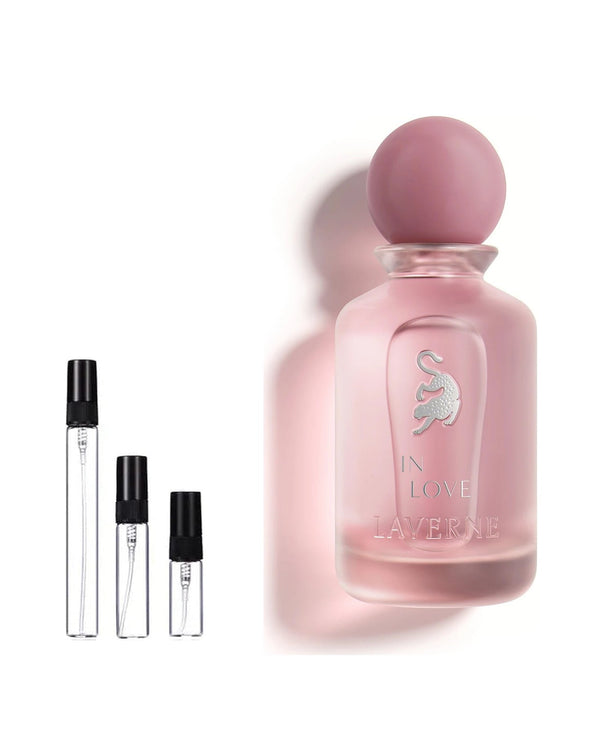 Laverne In Love sample – decant in glazen sprayflesje (2, 5 of 10 ml)
