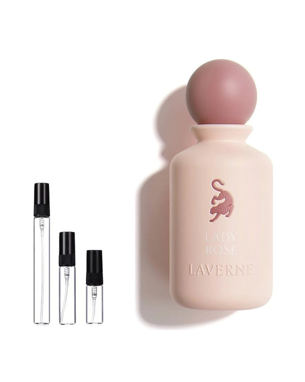 Laverne Lady Rose sample – decant in glazen sprayflesje (2, 5 of 10 ml)