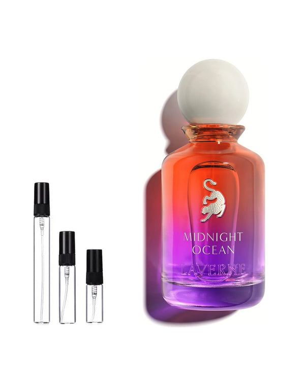 Laverne Midnight Ocean sample – decant in glazen sprayflesje (2, 5 of 10 ml)