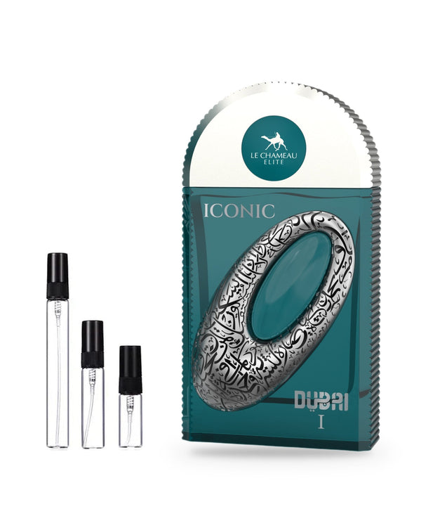 Le Chameau Iconic Dubai I sample – decant in glazen sprayflesje (2, 5 of 10 ml)