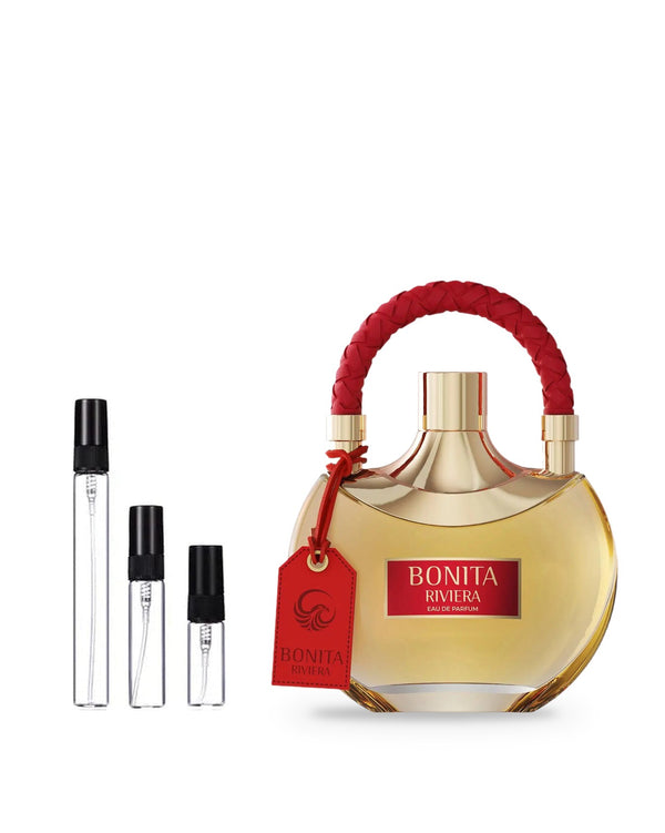 Le Falcone Bonita Riviera sample – decant in glazen sprayflesje (2, 5 of 10 ml)